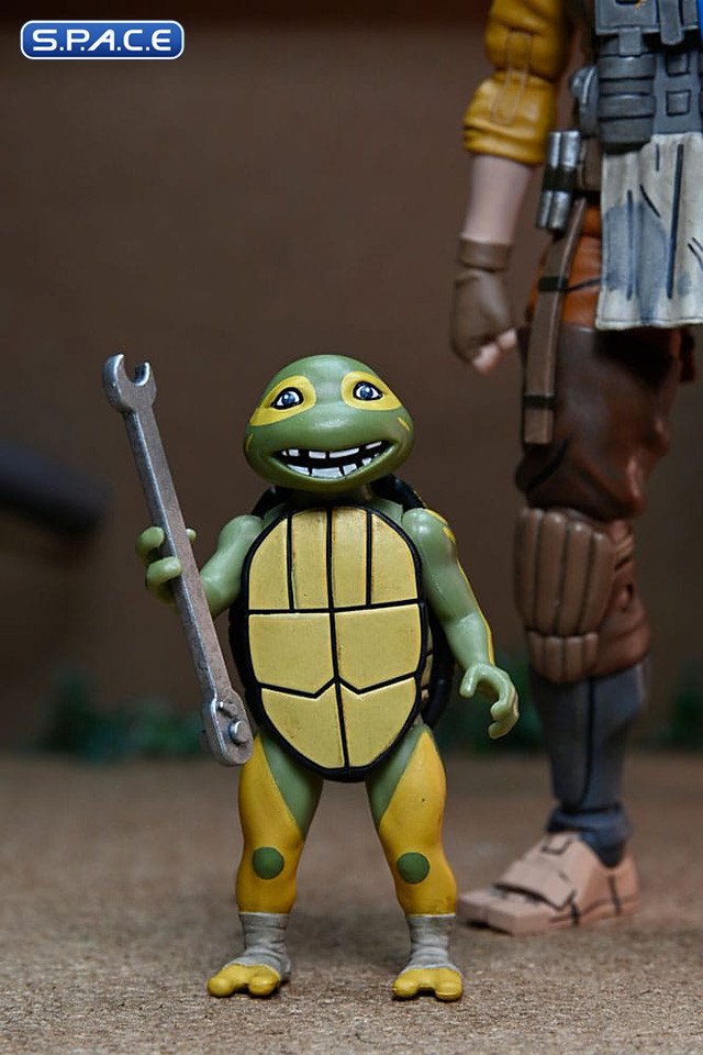 Grammy April with Baby Yi & Moja (Teenage Mutant Ninja Turtles: The Last Ronin - Lost Years)