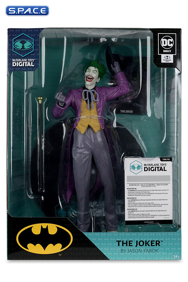 Joker PVC Statue by Jason Fabok - McFarlane Toys Digital Collectible (DC Comics)