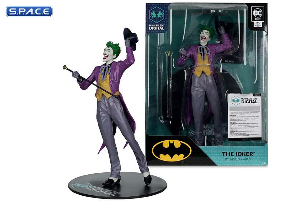 Joker PVC Statue by Jason Fabok - McFarlane Toys Digital Collectible (DC Comics)