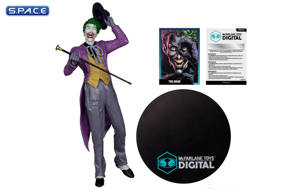 Joker PVC Statue by Jason Fabok - McFarlane Toys Digital Collectible (DC Comics)