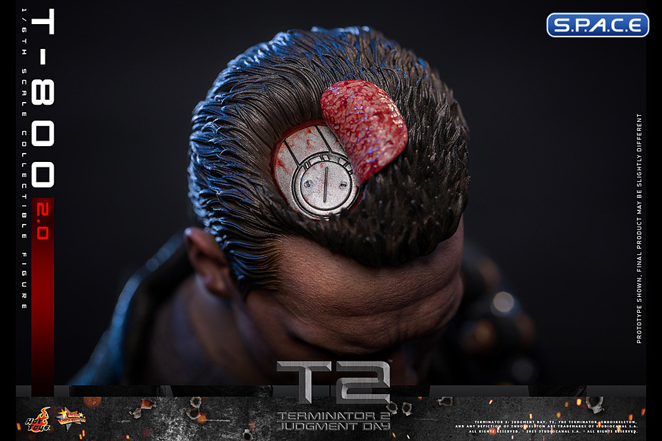 1/6 Scale T-800 2.0 Movie Masterpiece MMS795 (Terminator 2)