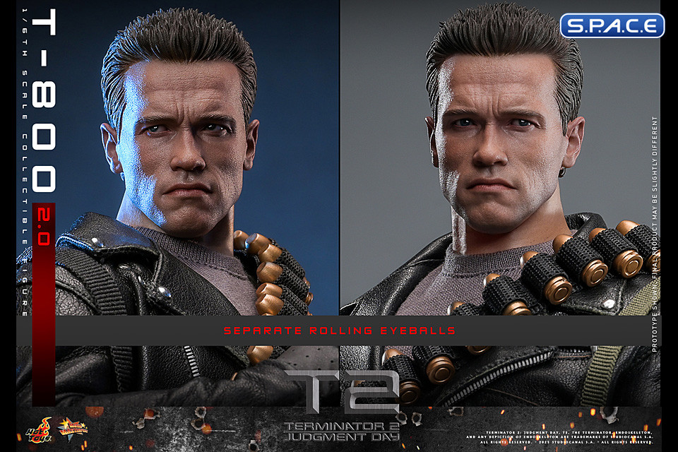 1/6 Scale T-800 2.0 Movie Masterpiece MMS795 (Terminator 2)