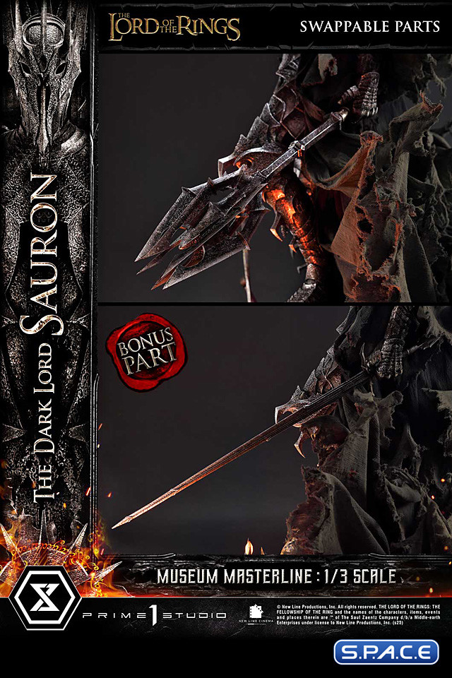 1/3 Scale The Dark Lord Sauron Museum Masterline Statue - Bonus Version (Lord of the Rings)