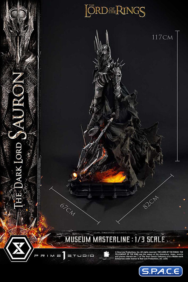 1/3 Scale The Dark Lord Sauron Museum Masterline Statue (Lord of the Rings)