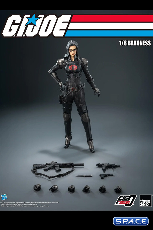 1/6 Scale FigZero Baroness (G.I. Joe)