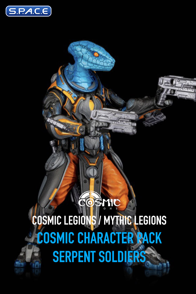 Serpent Soldiers Character Pack (Cosmic Legions)