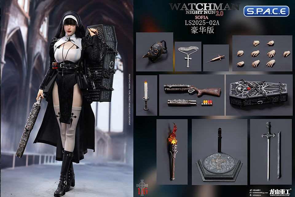 1/6 Scale Watchmen Night Nun Sofia - Deluxe Version (Redemption of the Night)