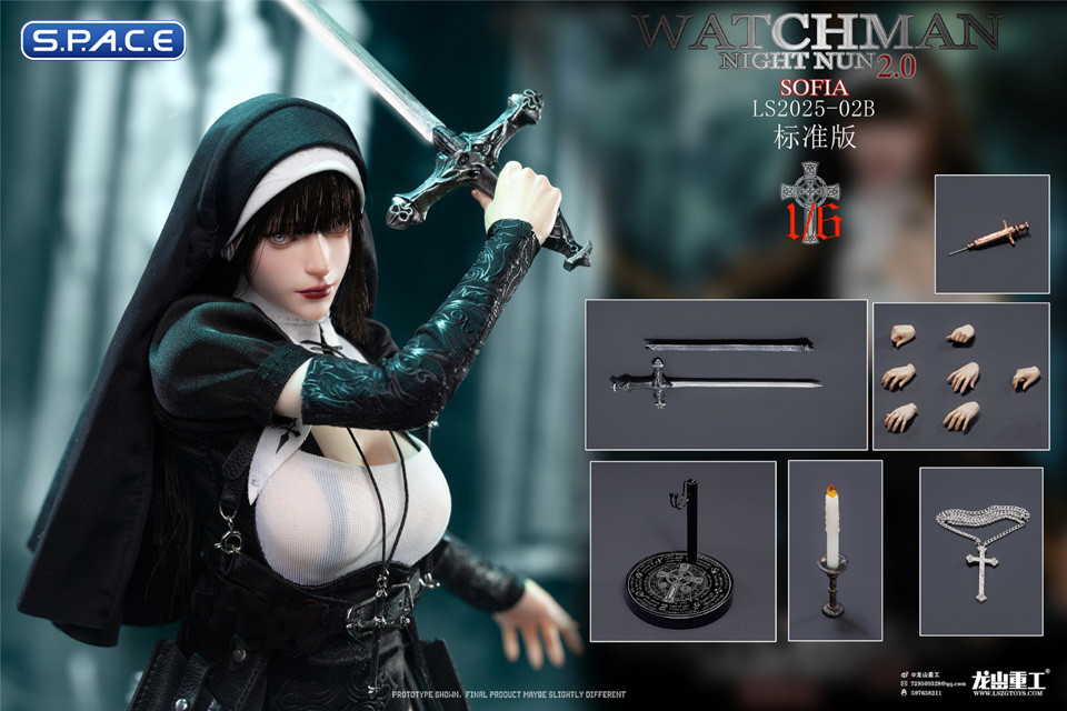 1/6 Scale Watchmen Night Nun Sofia (Redemption of the Night)