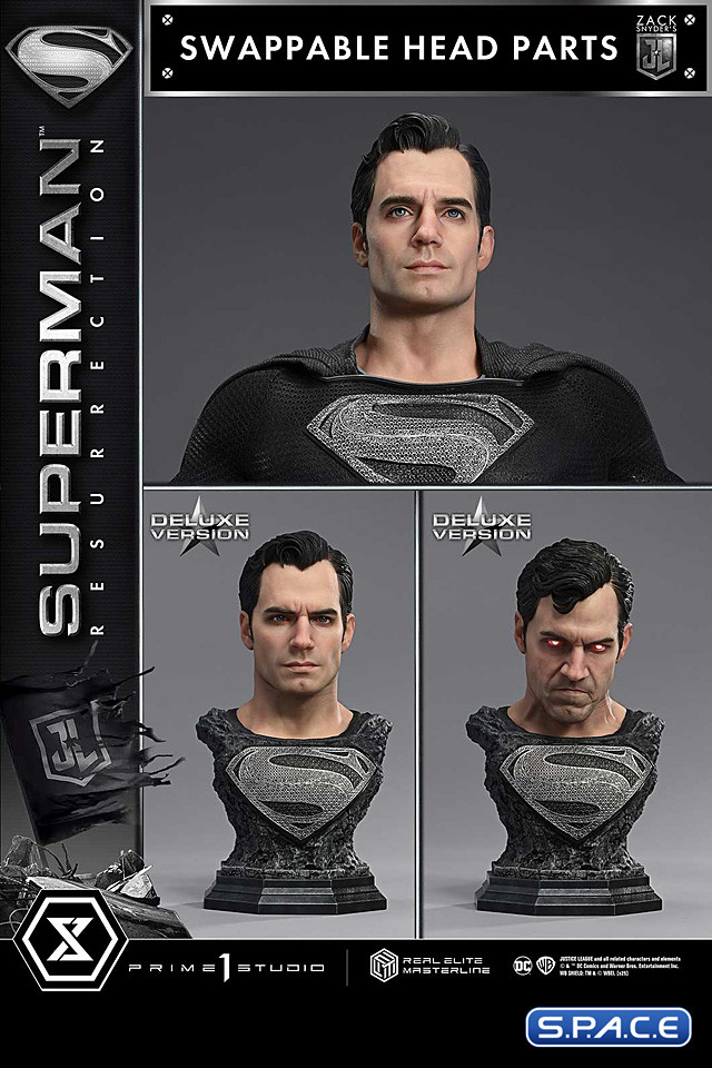 1/3 Scale Superman Resurrection Deluxe Real Elite Masterline Statue - Bonus Version (Zack Snyders Justice League)