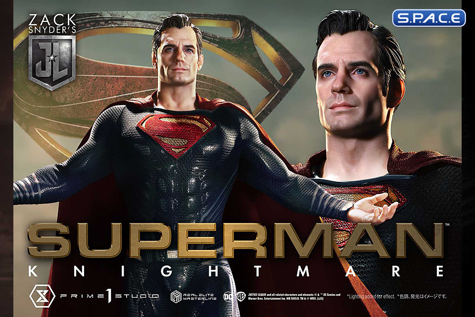 1/3 Scale Superman Knightmare Colors Real Elite Masterline Statue (Justice League)