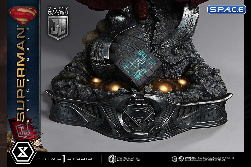1/3 Scale Superman Knightmare Colors Real Elite Masterline Statue (Justice League)