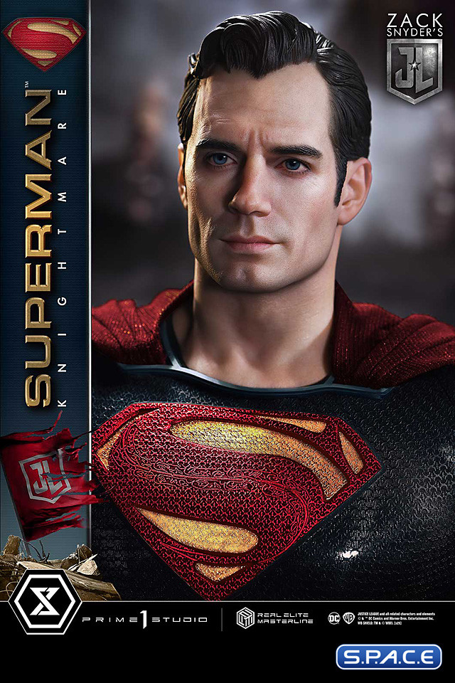 1/3 Scale Superman Knightmare Colors Real Elite Masterline Statue (Justice League)