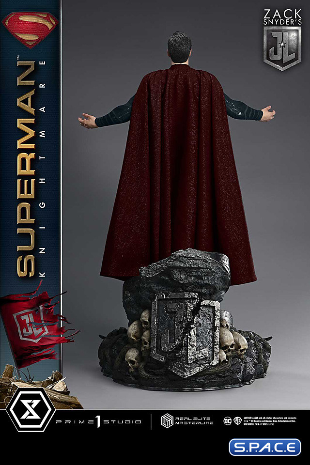 1/3 Scale Superman Knightmare Colors Real Elite Masterline Statue (Justice League)