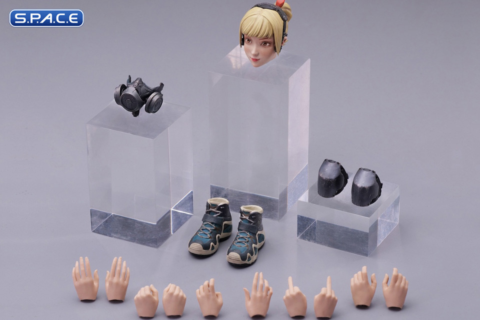 1/6 Scale Border Hunter Lucy Head Sculpt with Accessories
