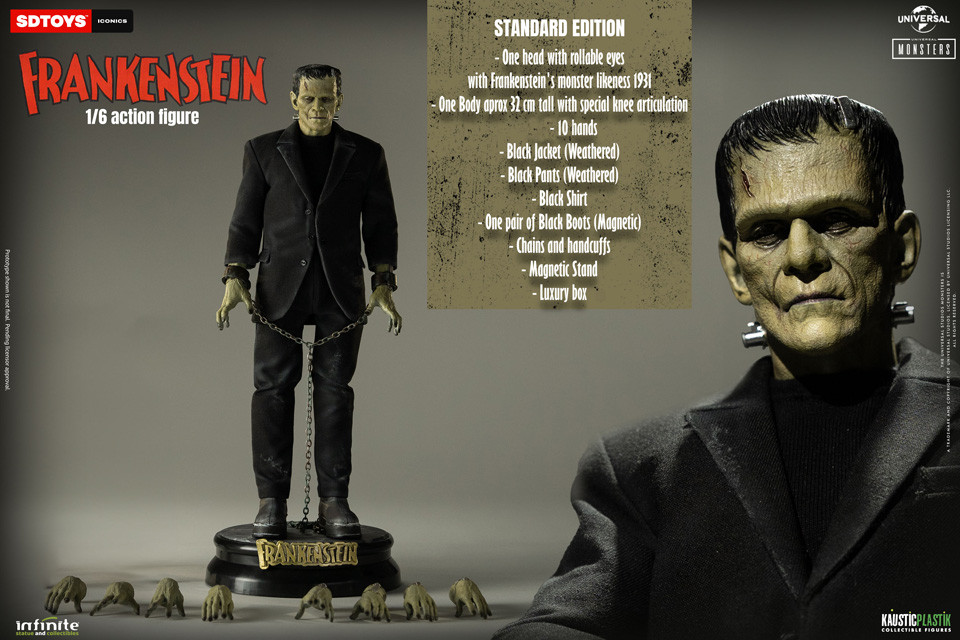 1/6 Scale Frankensteins Monster (Universal Monsters)