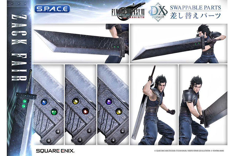 1/4 Scale Zack Fair Deluxe Square Enix Masterline Statue (Final Fantasy VII Rebirth)