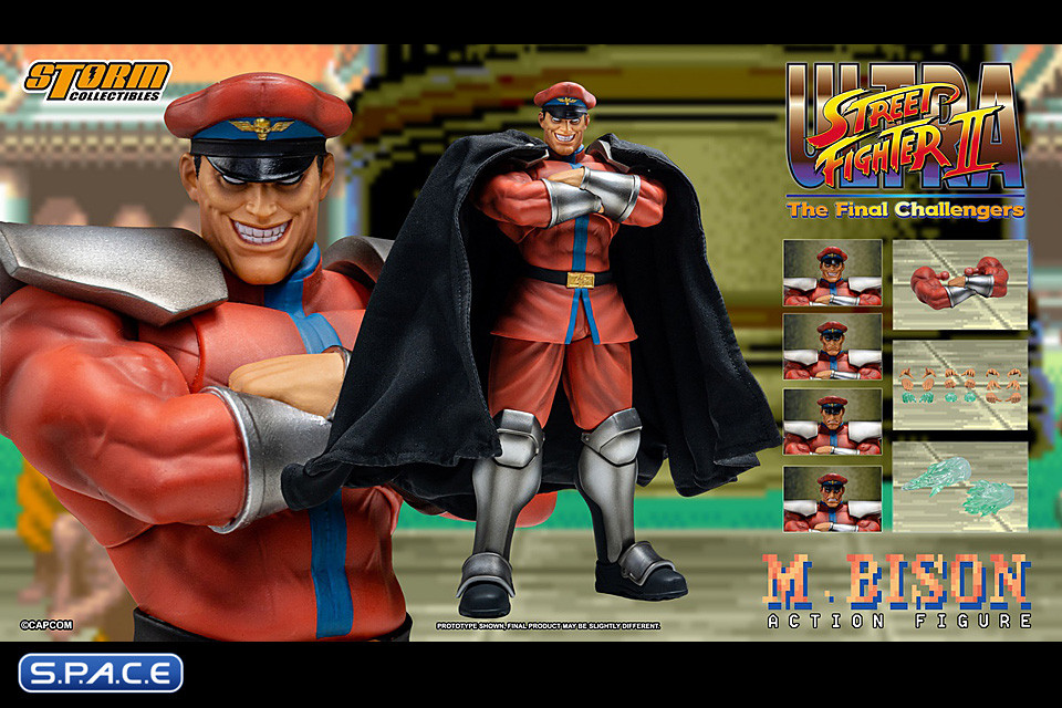 1/12 Scale M. Bison (Ultra Street Fighter II: The Final Challengers)