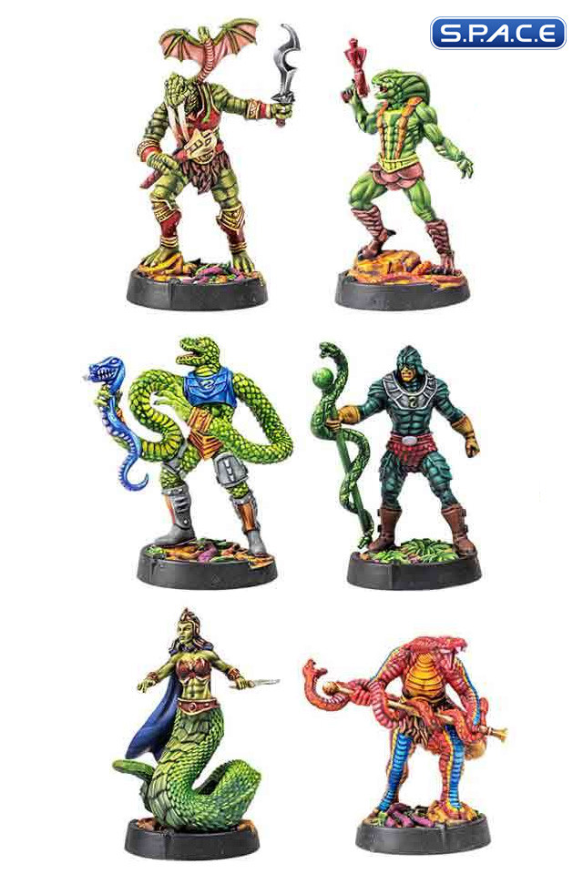 Battleground Board Game Expansion Pack Wave 8 Snake Men - deutsche Version (Masters of the Universe)