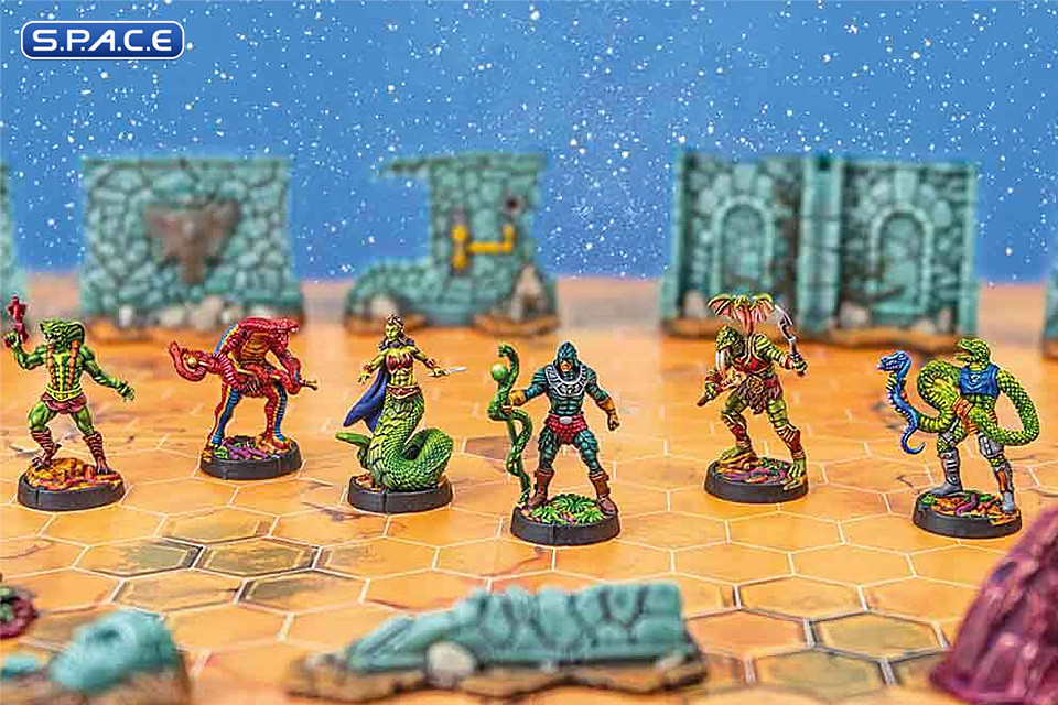 Battleground Board Game Expansion Pack Wave 8 Snake Men - deutsche Version (Masters of the Universe)