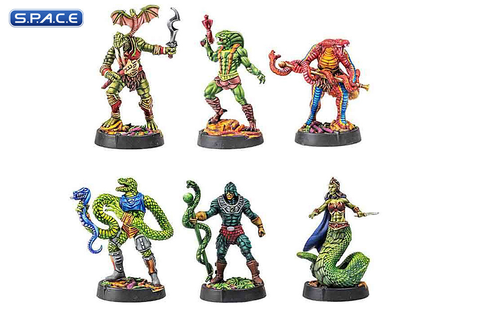 Battleground Board Game Expansion Pack Wave 8 Snake Men - deutsche Version (Masters of the Universe)