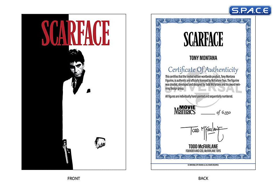 Tony Montana Movie Maniacs (Scarface)