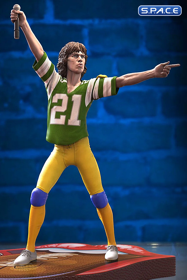 Mick Jagger Rock Iconz Statue - Green Jersey Version (Rolling Stones)
