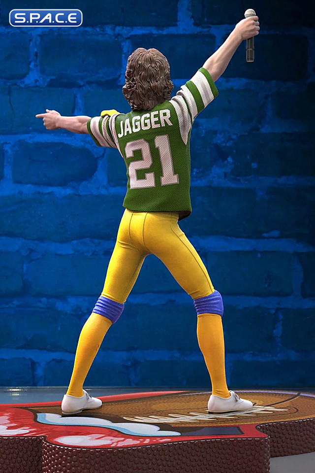 Mick Jagger Rock Iconz Statue - Green Jersey Version (Rolling Stones)