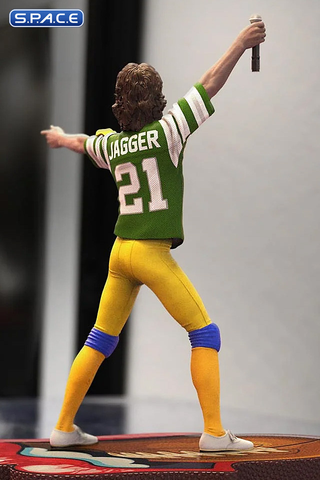 Mick Jagger Rock Iconz Statue - Green Jersey Version (Rolling Stones)