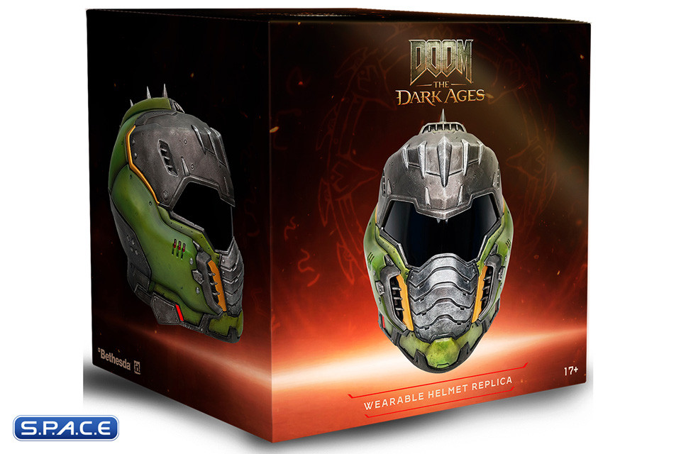 1:1 Doom Slayer Helmet Life-Size Replica (DOOM: The Dark Ages)