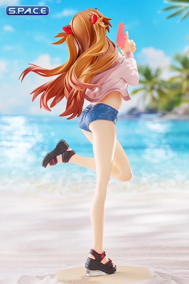 Asuka Shikinami Langley Beach Queens Pop Up Parade L PVC Statue (Rebuild of Evangelion)