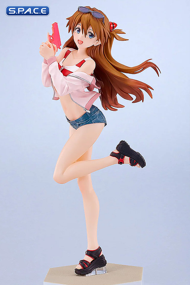 Asuka Shikinami Langley Beach Queens Pop Up Parade L PVC Statue (Rebuild of Evangelion)