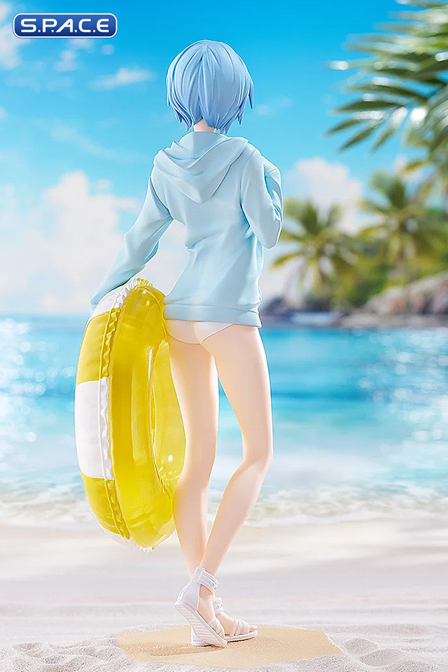 Rei Ayanami Beach Queens Pop Up Parade L PVC Statue (Rebuild of Evangelion)