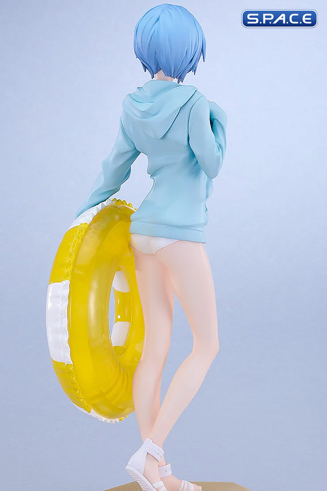 Rei Ayanami Beach Queens Pop Up Parade L PVC Statue (Rebuild of Evangelion)