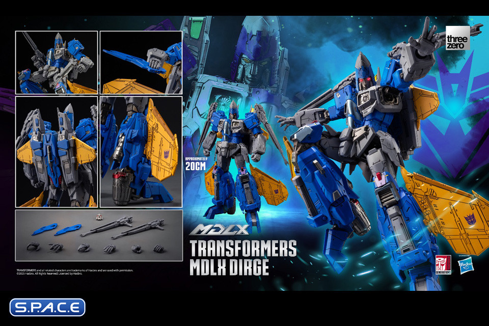 Dirge MDLX Collectible Figure (Transformers)