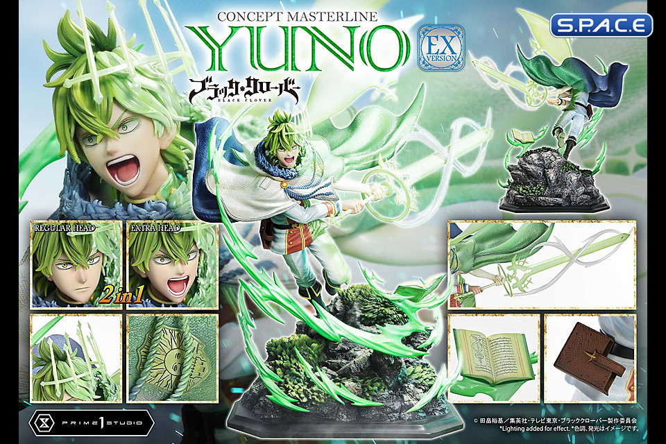 1/6 Scale Yuno Concept Masterline Statue - Exclusive Bonus Version (Black Clover)