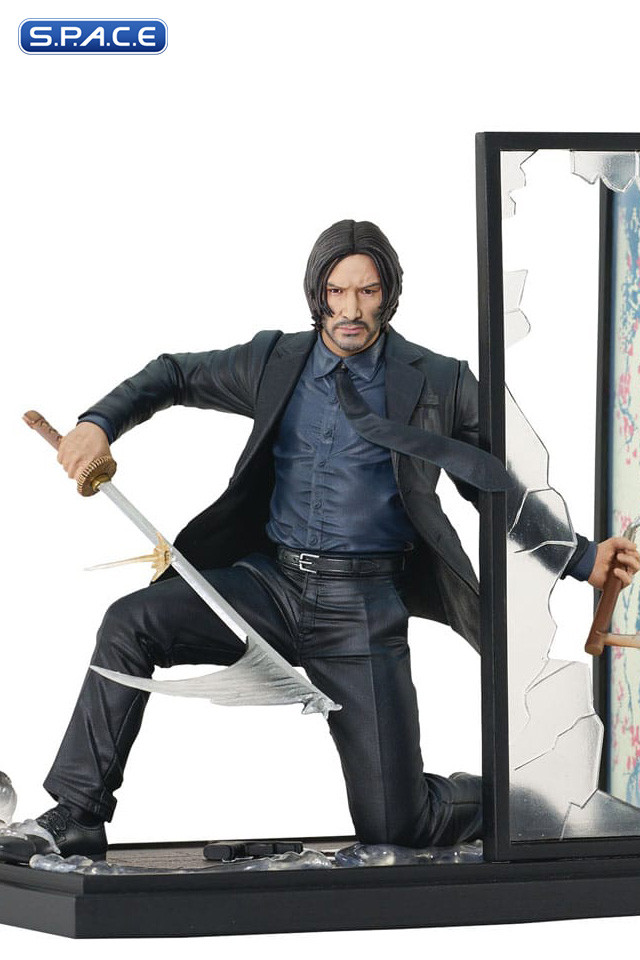John Wick stained Glass Gallery PVC Statue (John Wick: Chapter 4)