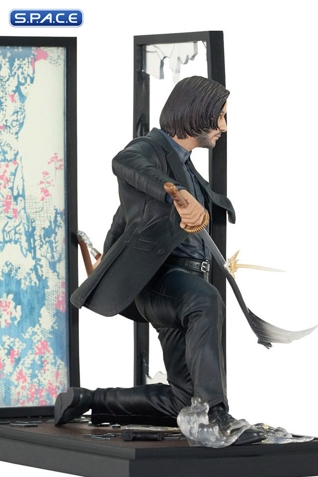 John Wick stained Glass Gallery PVC Statue (John Wick: Chapter 4)