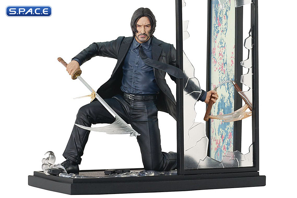 John Wick stained Glass Gallery PVC Statue (John Wick: Chapter 4)