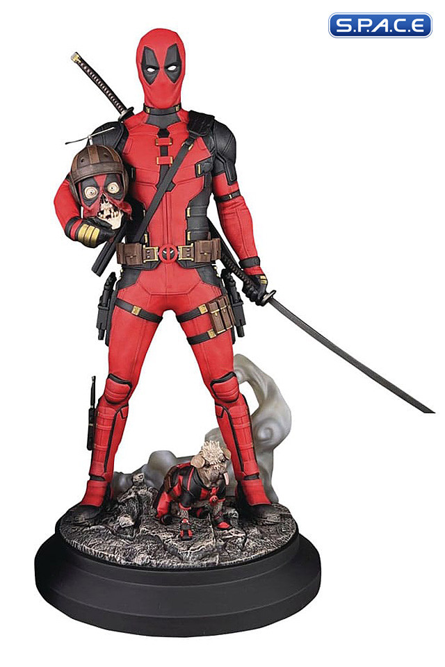 Deadpool Premier Collection Statue (Deadpool & Wolverine)