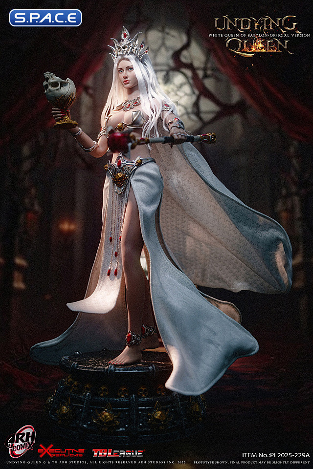 1/6 Scale White Queen of Babylon (Undying Queen)