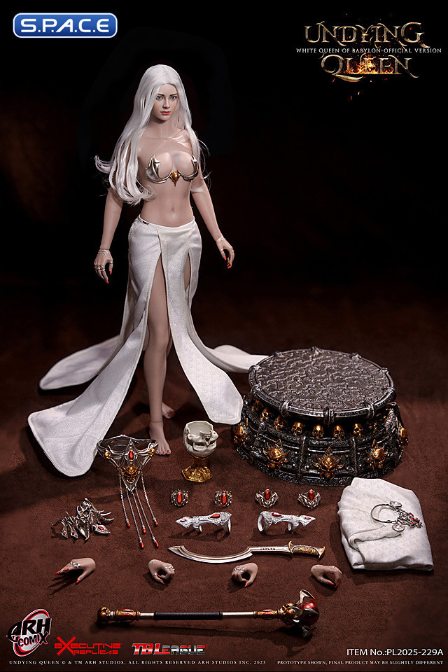 1/6 Scale White Queen of Babylon (Undying Queen)