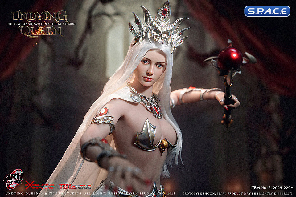 1/6 Scale White Queen of Babylon (Undying Queen)