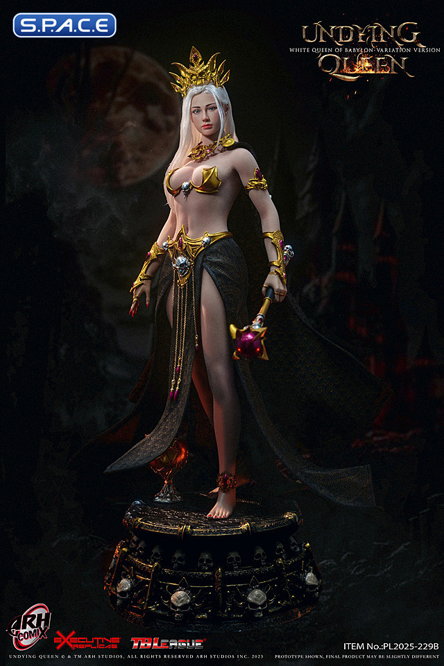 1/6 Scale White Queen of Babylon - Variant Version (Undying Queen)