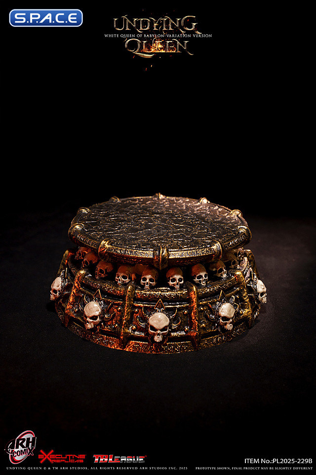 1/6 Scale White Queen of Babylon - Variant Version (Undying Queen)