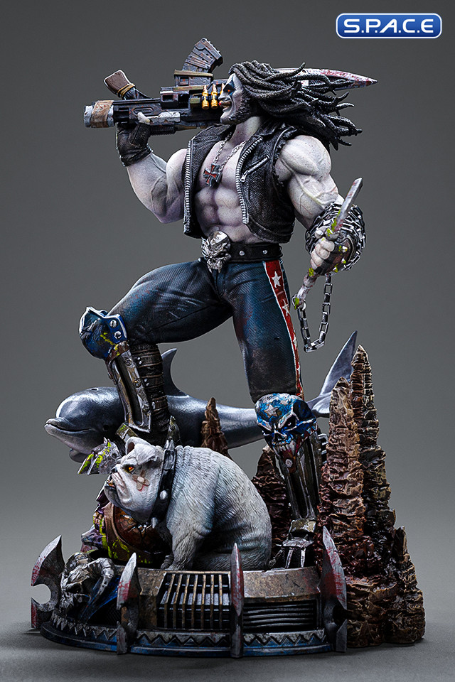 1/10 Scale Lobo Unleashed Art Scale Statue (DC Comics)