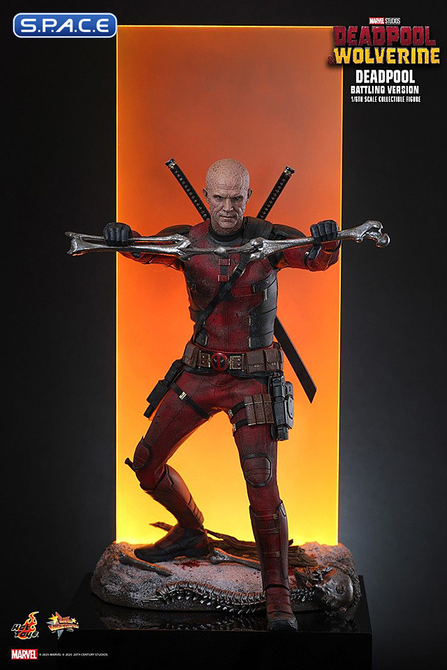 1/6 Scale Deadpool Battling Version Movie Masterpiece MMS782 (Deadpool & Wolverine)