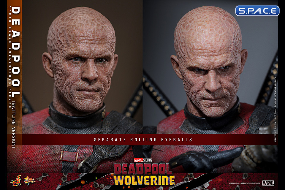 1/6 Scale Deadpool Battling Version Movie Masterpiece MMS782 (Deadpool & Wolverine)