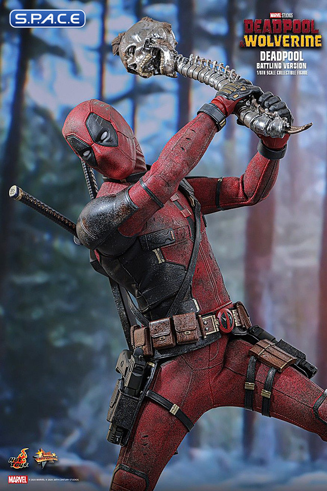 1/6 Scale Deadpool Battling Version Movie Masterpiece MMS782 (Deadpool & Wolverine)
