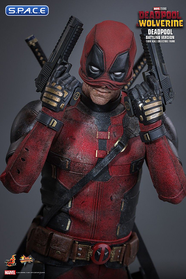 1/6 Scale Deadpool Battling Version Movie Masterpiece MMS782 (Deadpool & Wolverine)