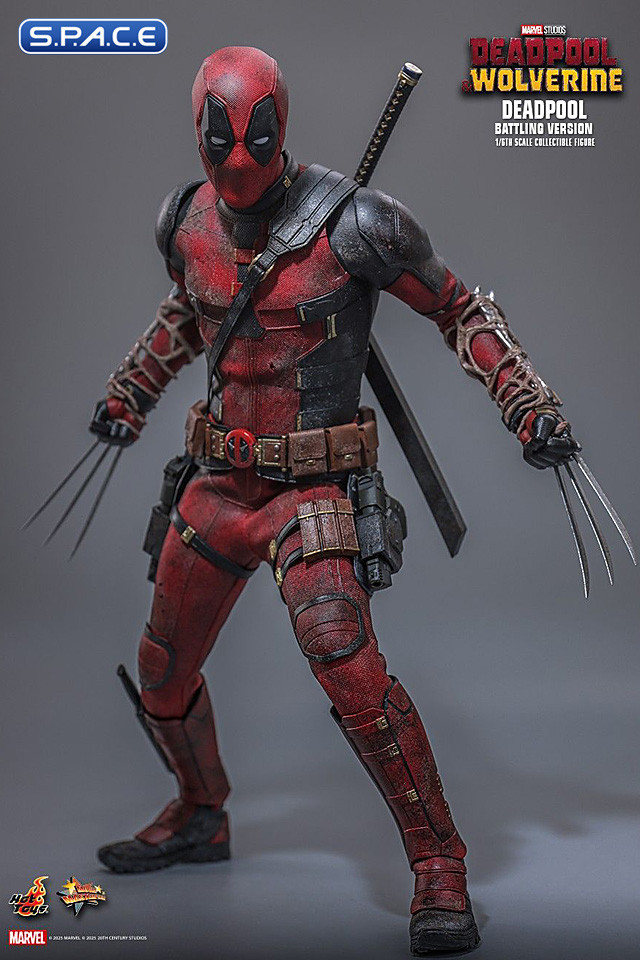 1/6 Scale Deadpool Battling Version Movie Masterpiece MMS782 (Deadpool & Wolverine)